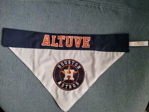 MLB Reversible Dog Bandana - Jose Altuve #27 LARGE/XL